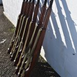The seven ceremonial M1 Garand rifles, which were scratched up between the time they were stolen and when they were recovered, were all present and accounted for when members of the Elma VFW Bill Mann Post met March 9, 2022, at the Elma Grange.