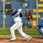 RYAN SPARKS | THE DAILY WORLD Aberdeen first baseman Trevon Nichols drove in two runs to lead the Bobcats to a 6-1 victory on Thursday in Aberdeen.