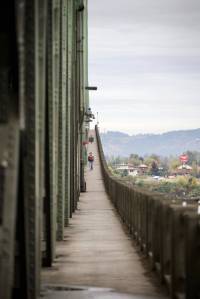 An up-close look at the Interstate 5 bridge Oct. 25, 2018, from the Washington side. Mark Graves | The Oregonian | File Photo