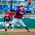PHOTO BY SHAWN DONNELLY Montesanos John Kling throws a pitch during the Bulldogs 9-5 loss to Jefferson on Saturday at Cheney Stadium in Tacoma.