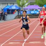 PHOTO COURTESY OF DENNIS NELSON Aberdeen senior Julian Campos competes in the 3200 meter race at the 2A State Track & Field Championships on Saturday at Mount Tahoma High School in Tacoma.
