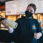 Aloha Alabama BBQ staff are serving up tasty cocktails from their full bar.