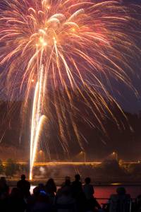 The Daily World | File Photo
Fireworks lighted up the night sky in Aberdeen on July 4, 2015.