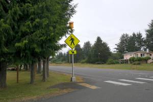 Bolstered by a strong financial position, the city of Ocean Shores is preparing its next docket of priorities for the upcoming budget session. Among the top of the list is the implementation of additional sidewalks, such as the one along Point Brown Avenue. Erika Gebhardt I The Daily World