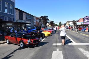Allen Leister | The Daily World
Thousands of people gathered in Elma on Saturday, Aug. 6, 2022, for the 13th annual Heat On The Street. The event, which caused West Main Street to be blocked off from 1st Street to 6th Street, featured nearly 400 registered vehicles.
