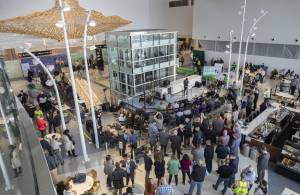 Ellen M. Banner | Seattle Times | TNS | File Photo 
Seattle-Tacoma International Airport is shown during the grand opening ceremony for the north concourse at on Nov. 4, 2021.