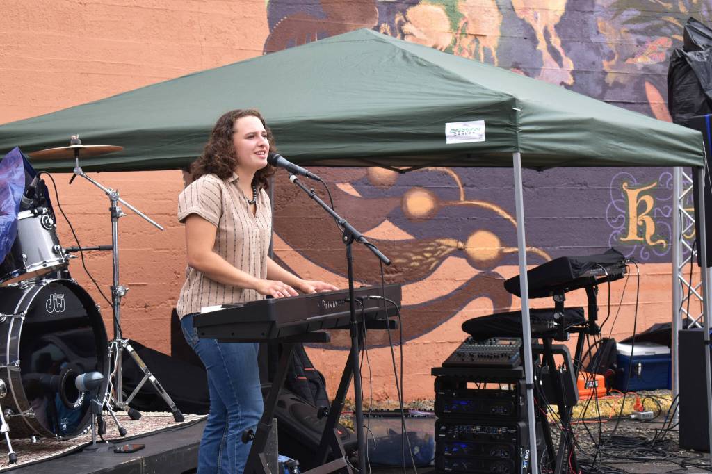 Local musician Amanda Ransom sang her heart out as she played on her keyboard on Saturday, Aug. 20, at SummerFest 2022, in downtown Aberdeen. The singers soulful voice rang through the festival, which drew thousands to the area.