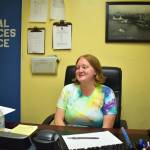 Matthew N. Wells | The Daily World 
Kim Gilbert, social services coordinator for the Salvation Army Food Distribution Center  120 W. Wishkah St., knows what its like to need a helping hand. Its one reason why she works so hard to provide for people in need.