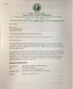 A photo illustration shows Aberdeen Council Member Melvin Taylor is facing civil penalties from the State of Washington Public Disclosure (PDC) for an alleged violation of not filing a Personal Financial Affairs Statement, or F-1 report. This is the second such instance that Taylor has been in trouble with the PDC. (Matthew N. Wells | The Daily World)