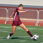 DAILY WORLD FILE PHOTO Montesano forward/midfielder Mikayla Stanfield scored two goals in a 2-0 win over Centralia on Saturday in Centralia.