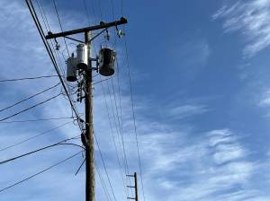 Michael S. Lockett / The Daily World
Partly cloudy conditions belie a weekend that saw multiple outages across Grays Harbor County as the first major autumn storm knocked down multiple trees.