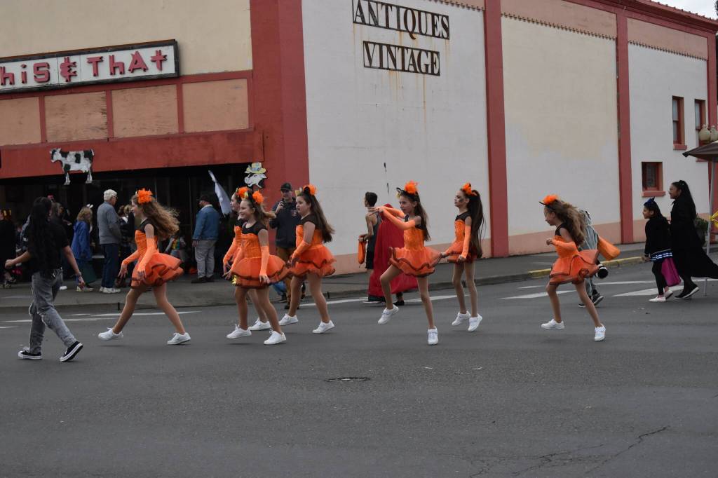 Perhaps one of the most anticipated events was the live dance performance from The Dancehouse, a performing arts group, during the Elma Fall Festival on Halloween, in Elma (Allen Leister / The Daily World)
