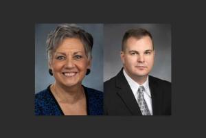 Sen. Lynda Wilson, R-Vancouver, and Sen. John Braun, R-Centralia