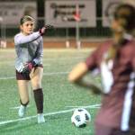 DAILY WORLD FILE PHOTO Montesano junior goal keeper Riley Timmons was named the 1A Evergreen Leagues First Team keeper on Tuesday.