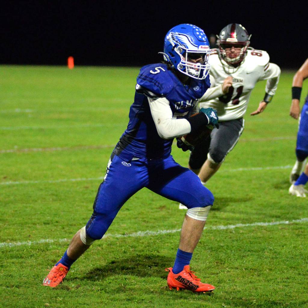 Elma wide receiver Gibson Cain