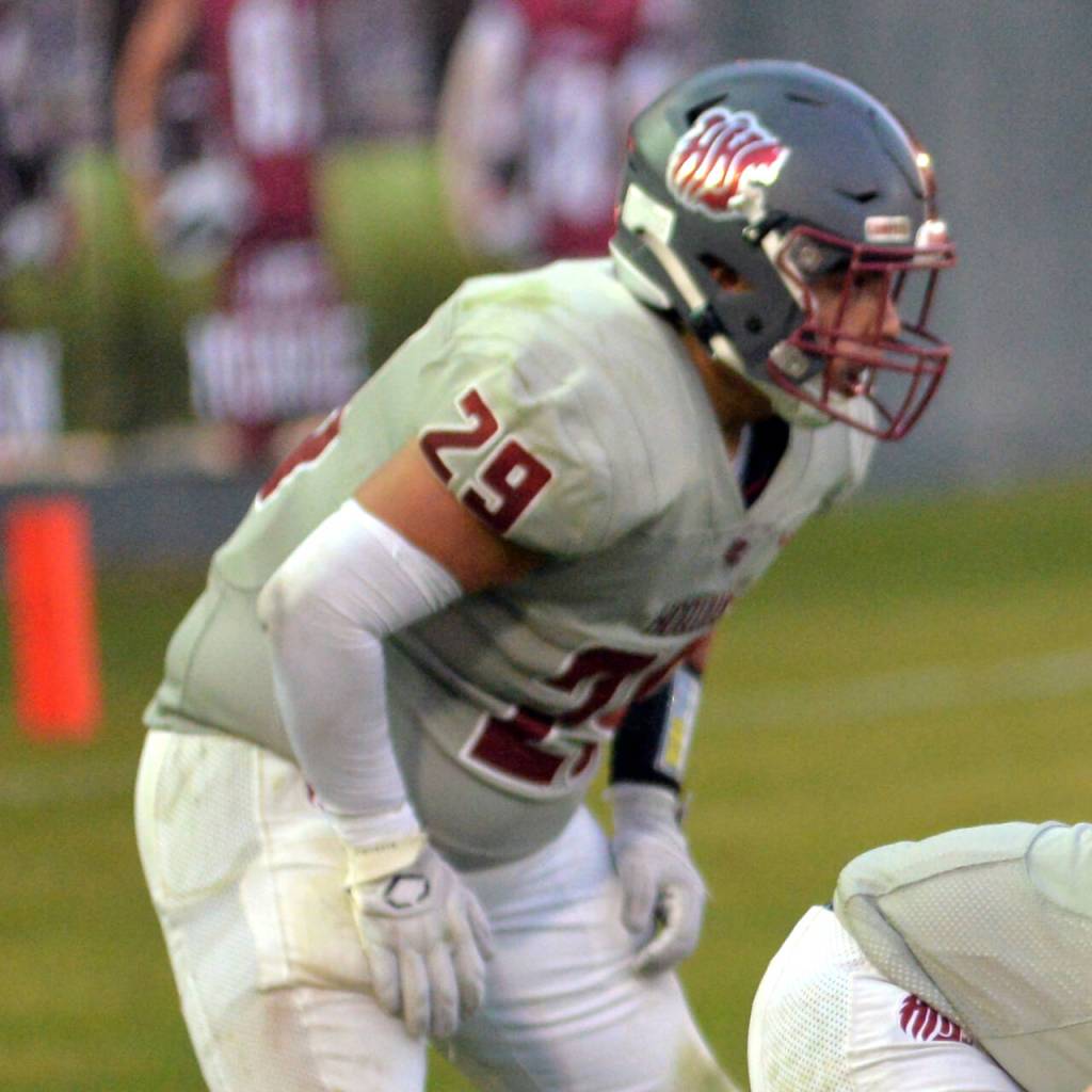 Hoquiam linebacker Jalen Hobucket