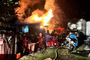 Grays Harbor Fire District 2 and the Montesano Fire Department responded to a structure fire on Nov. 22, resulting in the total loss of the residence.
Grays Harbor Fire District 2