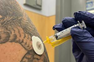 Clayton Franke / The Daily World
Flu vaccines are an easy way of preventing severe infections as the influenza virus sweeps the country, choking hospitals with patients, said a hospital spokesperson.