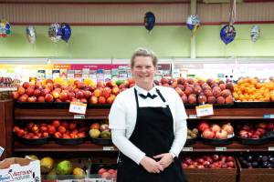 Crystal Larson and the rest of the friendly staff at Swanson's Hoquiam location provide convenient, healthy meals and down-home service.