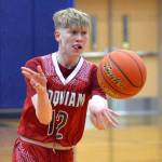DAILY WORLD FILE PHOTO
Hoquiam senior guard Michael Lorton Watkins scored 27 points in the Grizzlies' 82-62 victory over Onalaska on Monday at Onalaska High School.