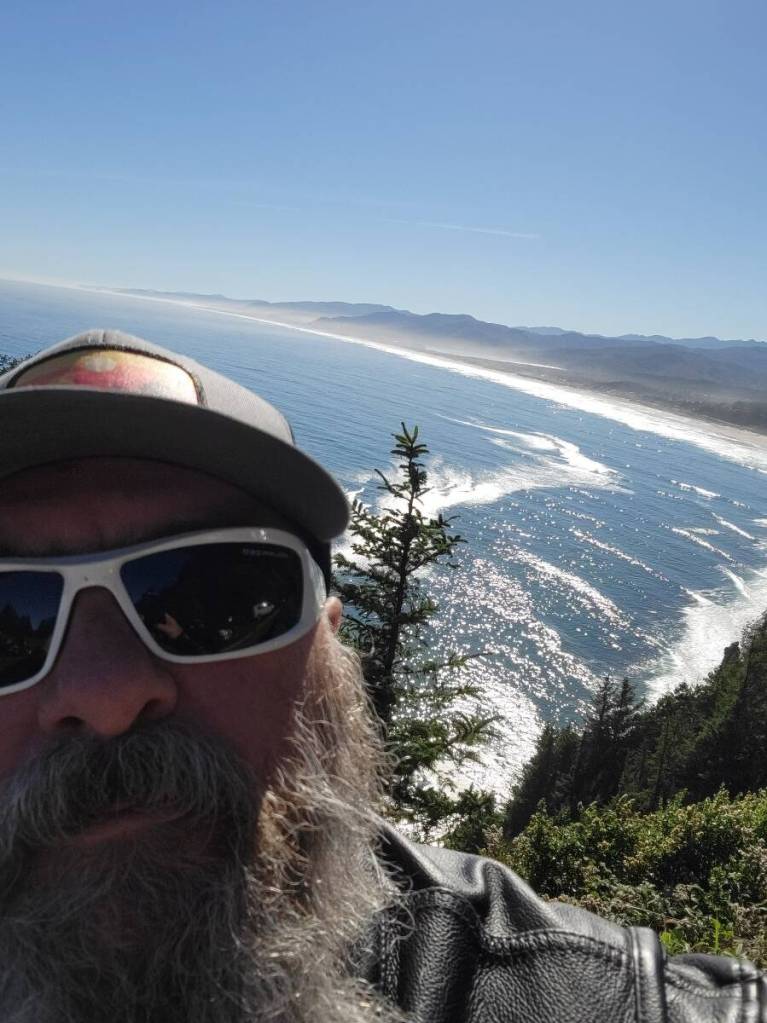 Mike McNeley, a veteran of the Gulf War, recently rode a motorcycle across the country, fundraising and raising awareness for veterans mental healthcare. (Courtesy photo / Mike McNeley)