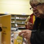 Despite their high price in grocery stores, frozen meats, including chicken liver, are available at the Ocean Shores Food Bank. (Clayton Franke / The Daily World)