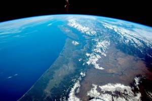 Courtesy photo / Olympic Coast National Marine Sanctuary 
An image from NASA looking at Olympic Coast National Marine Sanctuary.