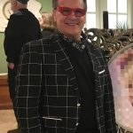 Courtesy photo / Terry Mestrovich 
Terry Mestrovich unveiled a tribute portrait during an art show in Raymond on Saturday.