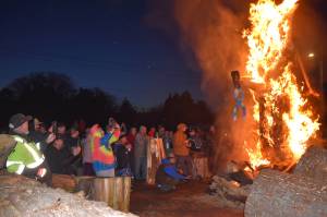 Matthew N. Wells / The Daily World
A crowd gathered Saturday, Feb. 11 in Ocean City to witness the 15th annual Burning Bear.