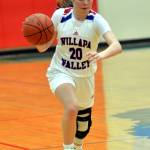 DAILY WORLD FILE PHOTO Willapa Valley senior guard Brooklyn Patrick earned 1B Columbia Valley League First Team honors after filling up the stat sheet with 7.7 points, 6.5 rebounds, 4.7 assists and 4.6 steals per game this season.