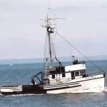 Courtesy photo
The Ethel May, before it sank on Sunday, Feb. 5, near the mouth of Willapa Bay.