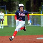 DAILY WORLD FILE PHOTO Pe Ell-Willapa Valleys Jillian Hodel, seen here in a file photo, was one of several Titans to enjoy a good offensive day in a doubleheader sweep over Chief Leschi on Tuesday in Pe Ell.
