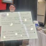 Photo courtesy of Ronald Wisner 
Frontagers Pizza Co., which was one of the seven restaurants competing for best clam chowder, took home first place and the Peoples Choice Award during the 15th annual Razor Clam and Seafood Festival in Ocean Shores. The Seabrook dining establishment was also awarded $1,500 for winning both first place and also the Peoples Choice Award.