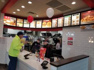 Arbys officially opened for business in Elma on Tuesday, March 21 and welcomed the first of what is expected to be many customers in its future.