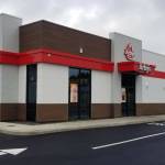 photos by Allen Leister / The Daily World 
With Arbys now open to the public, the fast-growing Eagles Landing business district in Elma now has its third establishment alongside Burger King and Starbucks since its construction.