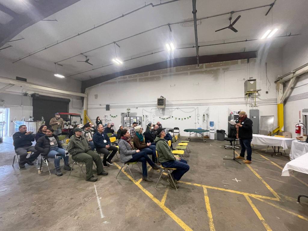 Dozens gathered on March 25 at the Grays Harbor Historical Seaport for a community event.