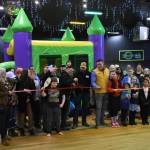 Allen Leister / The Daily World
To celebrate and promote the establishment of Joy Hour, Greater Grays Harbor Inc. held a ribbon-cutting ceremony on Tuesday, March 28, to commemorate the second gathering of the occasion at the Harborena, in Hoquiam. Joy Hour is designed to help build community connections, spread joy, as well as provide addiction prevention and recovery.