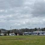 The Moore Wright Group plans to build a 90-unit affordable housing development on this piece of land just south of its current headquarters on Simpson Avenue. (Clayton Franke / The Daily World)