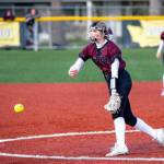 PHOTO BY FOREST WORGUM Montesano pitcher Riley Timmons allowed just two hits in pitching a shutout over Lakeside (Nine Mile Falls) on Saturday in Montesano.
