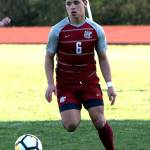 PHOTO BY BEN WINKELMAN
Hoquiams Brannon Gonzales, seen here in a file photo, scored three goals  including the game-winner in the second overtime period  to lead the Grizzlies to a 3-2 win over Raymond-South Bend on Monday in Hoquiam.