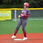 DAILY WORLD FILE PHOTO Hoquiams Ashlinn Cady smashed a home run and drove in four runs in a 21-2 thrashing over Tenino on Thursday in Tenino.