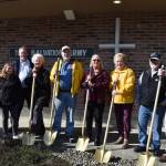 Clayton Franke / The Daily World
From left: Kim Gilbert, Shaun Jones, Ruthann Carlson, Steve Beck, Judi Hubbard Candy Palmer, Doug McDowell and Gene Schermer pose on Friday, April 14 outside the Salvation Army church on G Street, the nonprofits future local headquarters.