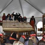 Photos by Allen Leister / The Daily World
Competing for a chance at bragging rights and money, the 33rd annual World Class Crab Races & Crab Feed saw hundreds of visitors and thousands of cheers for every race.