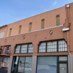 Matthew N. Wells / The Daily World
Corey Wright, on the lift, is part of a small team painting for EverGreene Architectural Arts to help restore the 7th Street Theatre. In addition to other projects that have been ongoing at the theater, and ones that will follow this Phase two, the theater is undergoing new exterior paint and resealing of cracks.