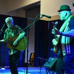 Matthew N. Wells / The Daily World
Richard Jones, left, and Jon Nygaard, play a set on Saturday during Celebrate Summer Jam at Ocean Shores Convention Center. Nygaard pulled double-duty on Saturday because he also played with Ms. Maki & Co., a little bit later. The convention center was home to hundreds of music fans and appeared to be a rousing success during 2023s hottest weekend so far.