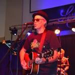 Matthew N. Wells / The Daily World
Despite playing on a guitar he wasnt familiar with, Wil Russoul, who plays guitar and vocals for The Akoostiks, gave a soulful performance along with his bandmates. He said the adjustments the band had to make for Saturdays live performance was just part of show business.