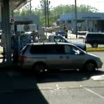 Cosmopolis Police Chief Heath Layman chases a suspect in a kidnapping case on Monday in South Aberdeen. The children were safely returned. (Courtesy photo / Hoquiam Police Department)