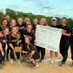 PHOTO BY SHAWN DONNELLY The Ocosta Wildcats pose for a photo after beating Adna 3-0 to win the 2B District 4 title on Saturday in Centralia.