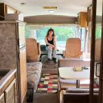 Mia Moore Marchant, a Hoquiam High School graduate who grew up in both Aberdeen and Hoquiam, wants her first feature film Again Again to make Aberdeen look cool. One of the main filming locations, the interior of a 35-feet-long by 7-feet-wide trailer, will serve as a serious plot point for the sci-fi romance picture. Marchant and her co-director, Alexa Feeney, will start filming on location in late June. (Matthew N. Wells / The Daily World)