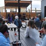 Matthew N. Wells / The Daily World
On May 20, Mount Olympus hosted a band of talented artists, on stage from left  bassist Chloe Pinckney; Amanda Ransom, vocals and keyboard; Graysen Foust, guitar and vocals; and drummer Mat Smaciarz. This weekend, Ransom will play at 6 p.m. at Tuggs & Chuggs in Elma.
Matthew N. Wells / The Daily World
On May 20, Mount Olympus hosted a band of talented artists  bassist Chloe Pinckney, from left on stage, Amanda Ransom, vocals and keyboard; Graysen Foust, guitar and vocals, and drummer Mat Smaciarz. This weekend, Ransom will play at 6 p.m. at Tuggs & Chuggs in Elma.